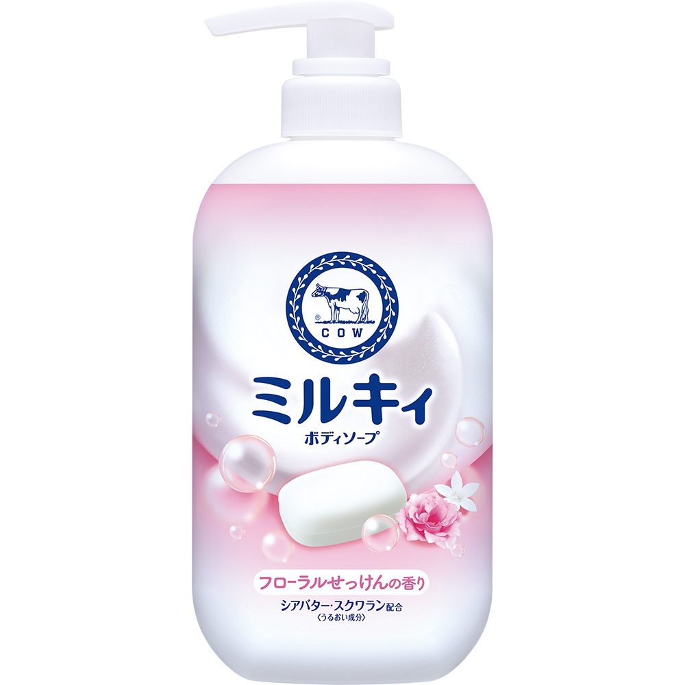 Cow Brand Milk Y Body Wash 500ml Floral Scent