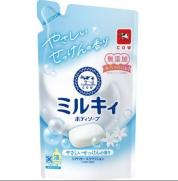[4901525011655] 牛乳石鹸 MILKY 沐浴露替换装 360ml