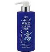 [4513574030305] 熊野油脂 丽白薏仁沐浴露 600ml 高保湿