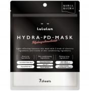 [4580794012282] LULULUN Black Essence Cleansing Face Mask 7 pcs 黑色