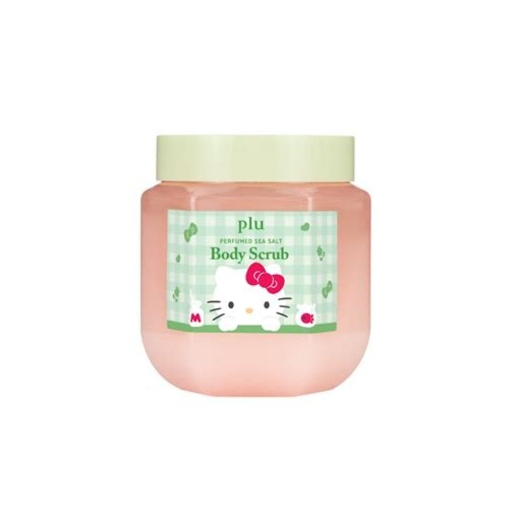 [8809237074196] PLU×Hello Kitty 香氛海盐身体磨砂膏 – 白棉皂香