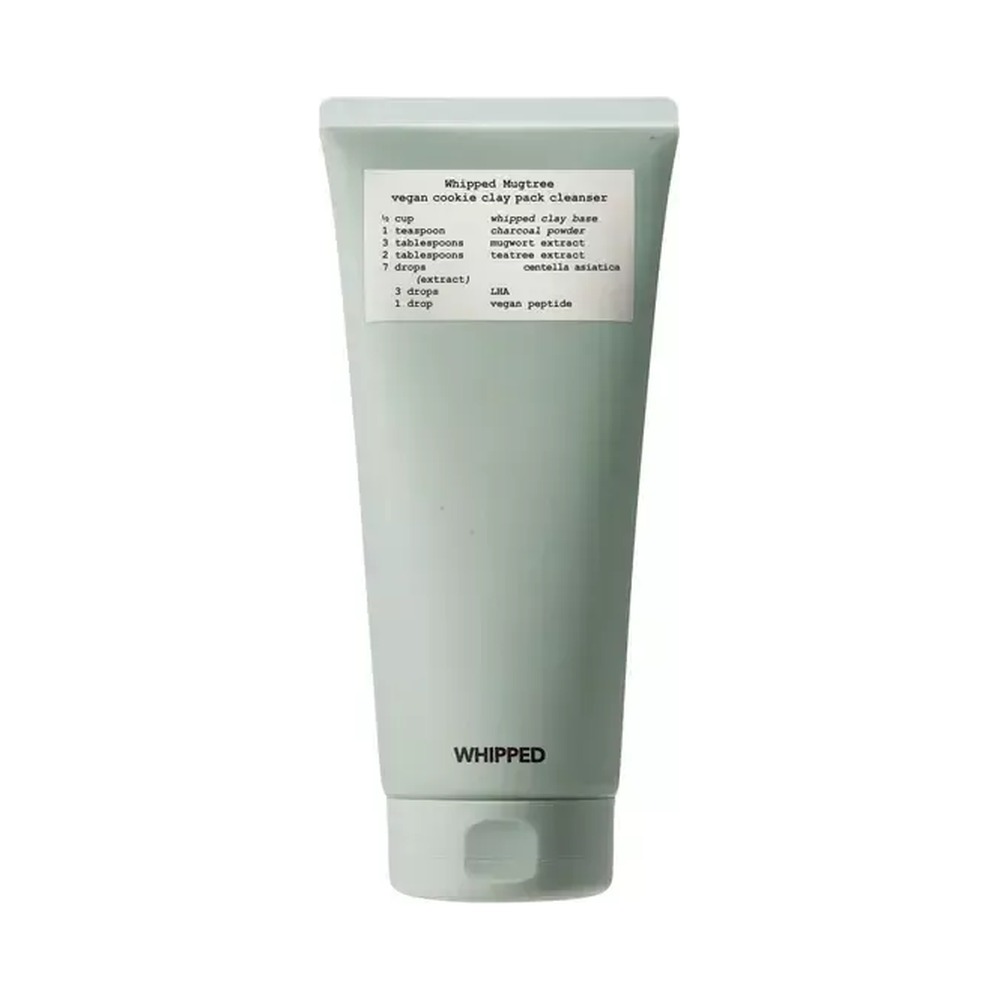 WHIPPED Mugtree Vegan Cookie Clay Pack Cleanser 180ml WHIPPED 艾草纯素饼干泥膜洁面 180ml
